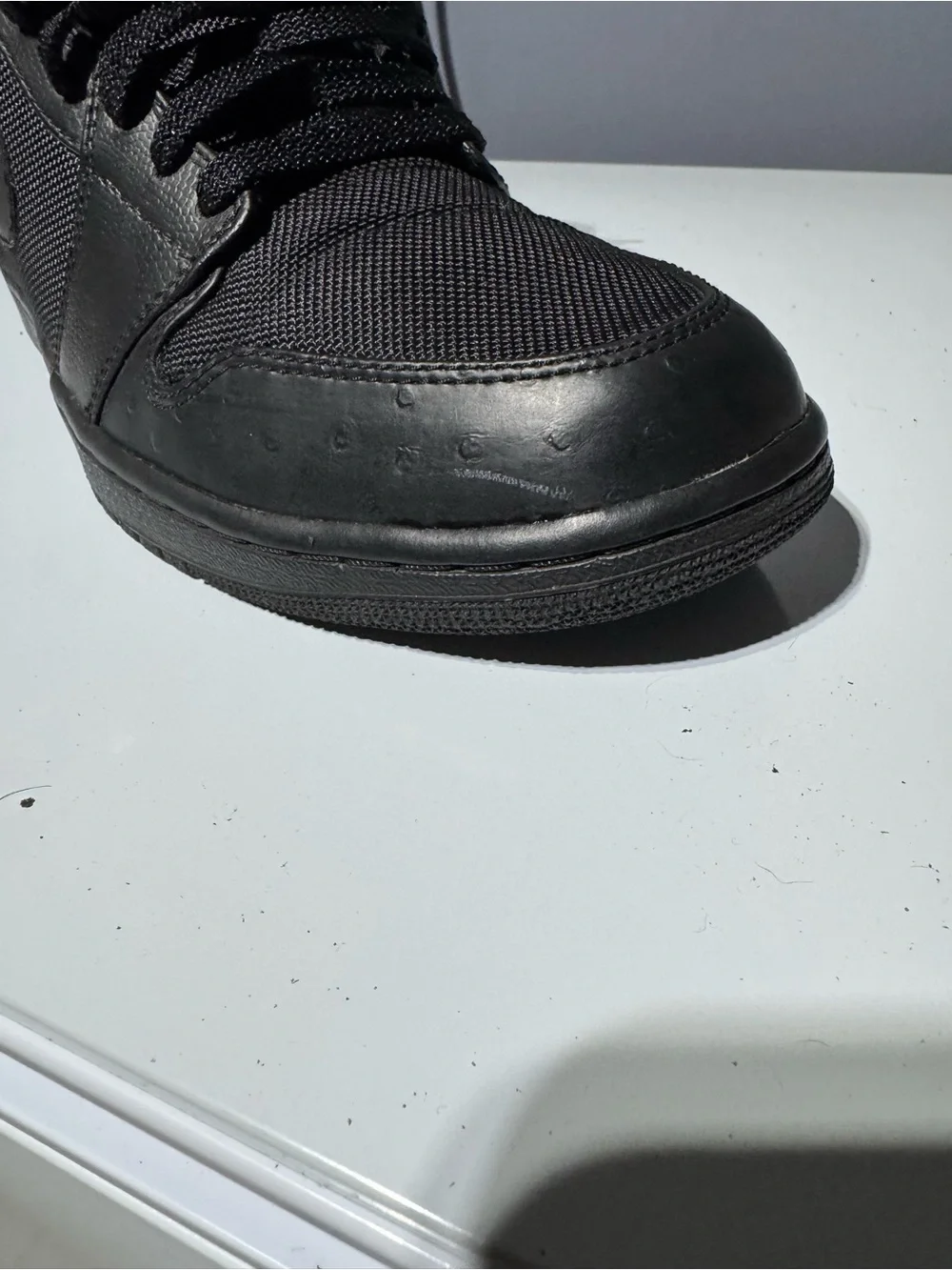 Jordan 1 retro Men’s High-Top Sneakers - Black/Black